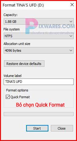 bo-chon-quick-format-cuoi-cung-nhan-start