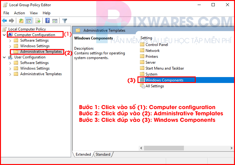 click-vao-computer-configuration-sau-do-click-dup-vao-administrative-templates-roi-click-dup-vao-windows-components
