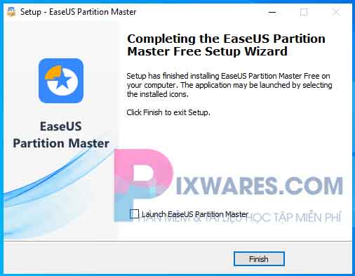 easeus partition master 16 5 9