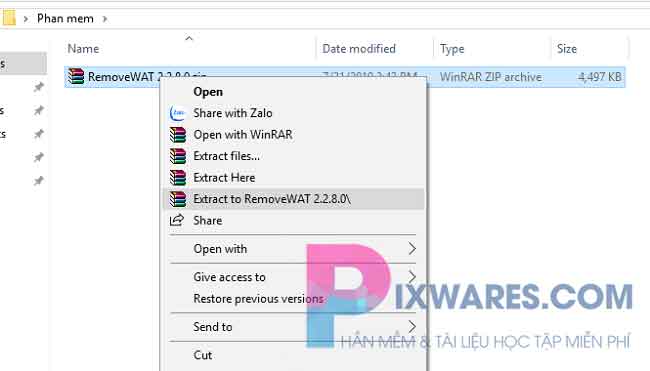 removewat 2 2 9 1