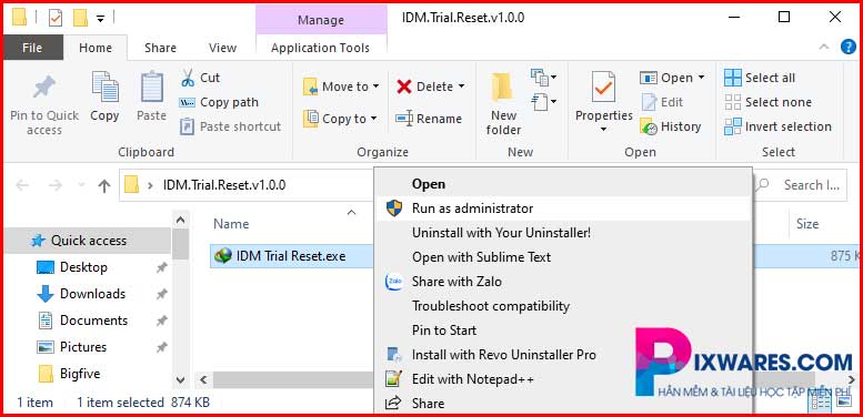 Tải IDM Trial Reset 2021 - Công cụ Tự động gia hạn IDM vĩnh viễn tiep-theo-ban-mo-file-idm-trial-resetexe-voi-quyen-administrator